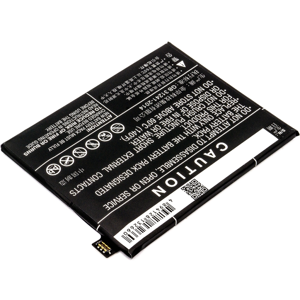 Remplacement de batterie compatible pour ZTE LI3936T44P6H836542