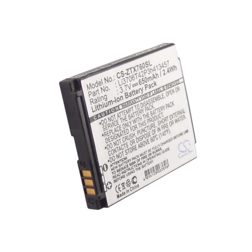 Mobile Phone Battery ZTE X763