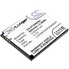 Remplacement de batterie compatible pour AT&T  Li3709T42P3h504047-H, Li3709T42P3h504047