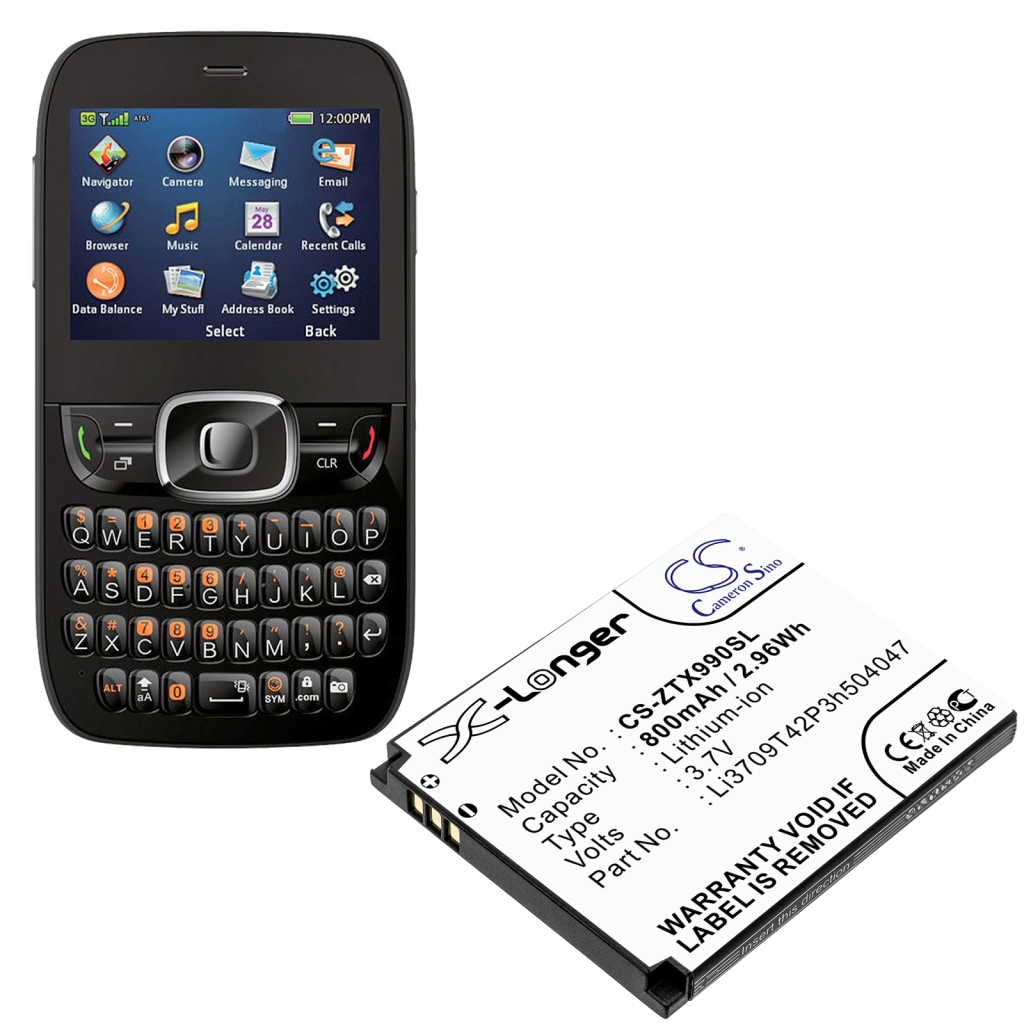 Mobile Phone Battery ZTE X998