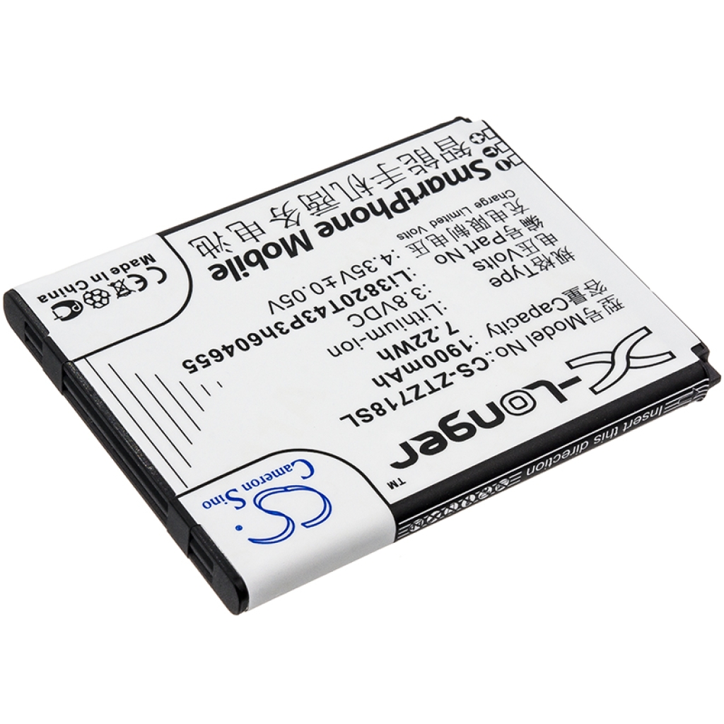 Batteries Remplace Li3820T43P3h604655