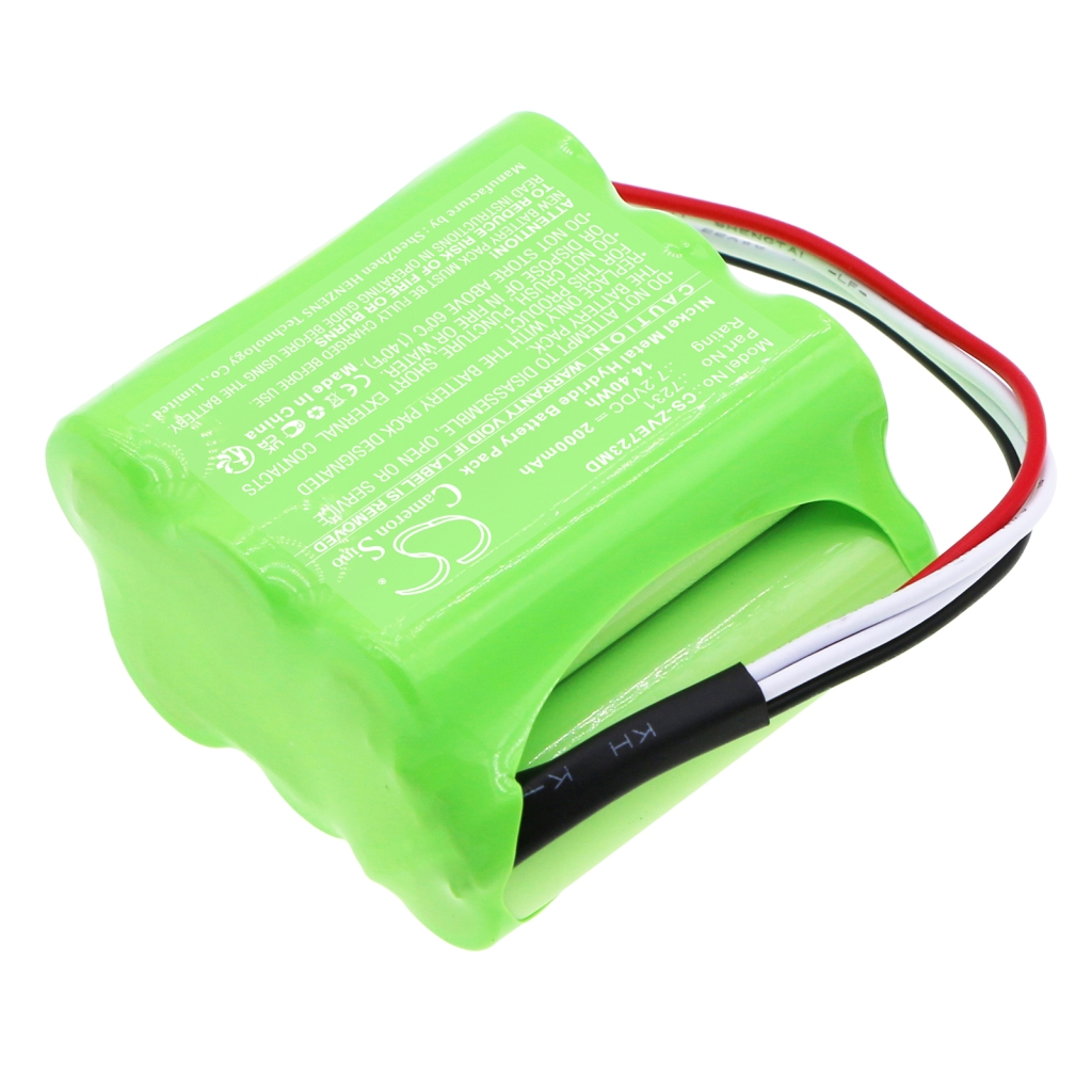 Compatible battery replacement for Zevex 7231