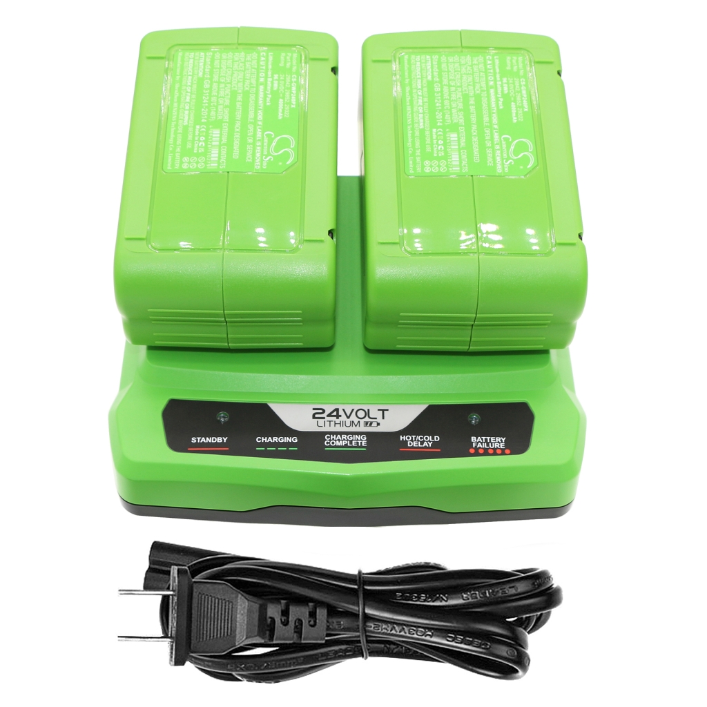 Chargeur pour outils électriques Stiga Alpina Powerworks Greenworks DF-GWP240UA