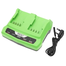 Remplacement de chargeur compatible pour Greenworks 24V CHARGER 2 SLOTS 2 AMP,270401020,29322,29807,29837...