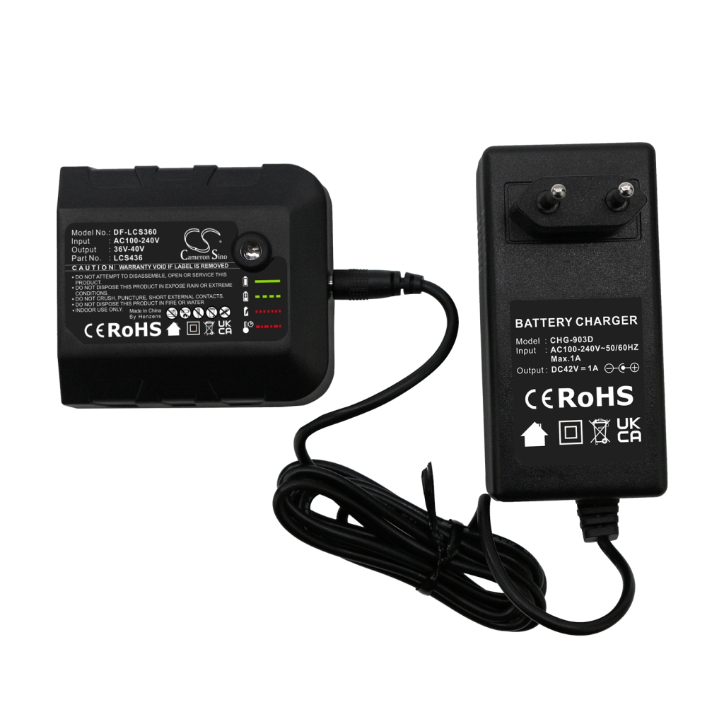 Compatible charger replacement for Black