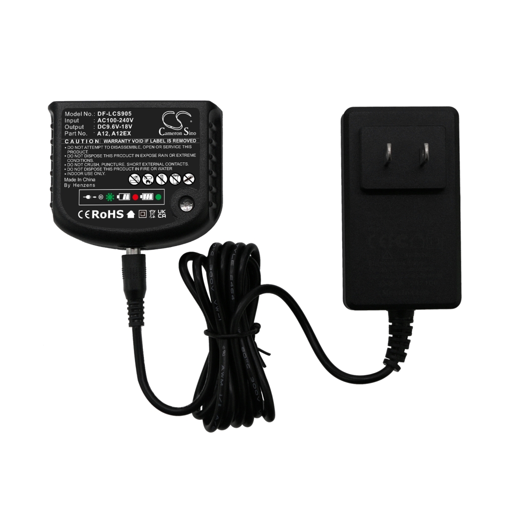 Compatible charger replacement for Black