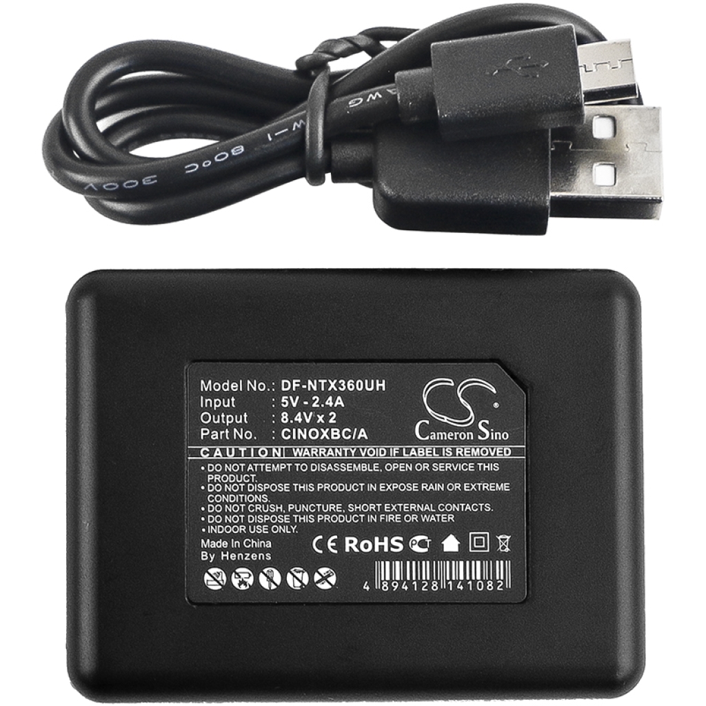 Compatible charger replacement for Insta360 CINOXBC/A