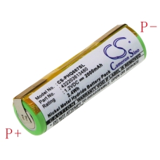 Remplacement de batterie compatible pour Remington 138-10584,422203613480,93154,93154-101