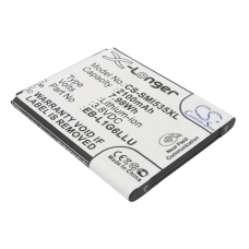 Remplacement de batterie compatible pour AT&T EB-L1G6LLA,EB-L1G6LLAGSTA,EB-L1G6LLK,EB-L1G6LLUC,EB-L1G6LLZ...